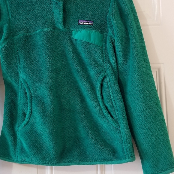 Patagonia Women's Impact Green Re Tool Snap T Fleece Pullover - Picture 11 of 11